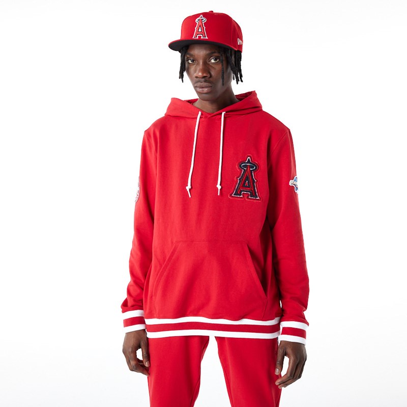 Sudadera Con Capucha New Era La Angels MLB Logo Select Rojos | IC9170648