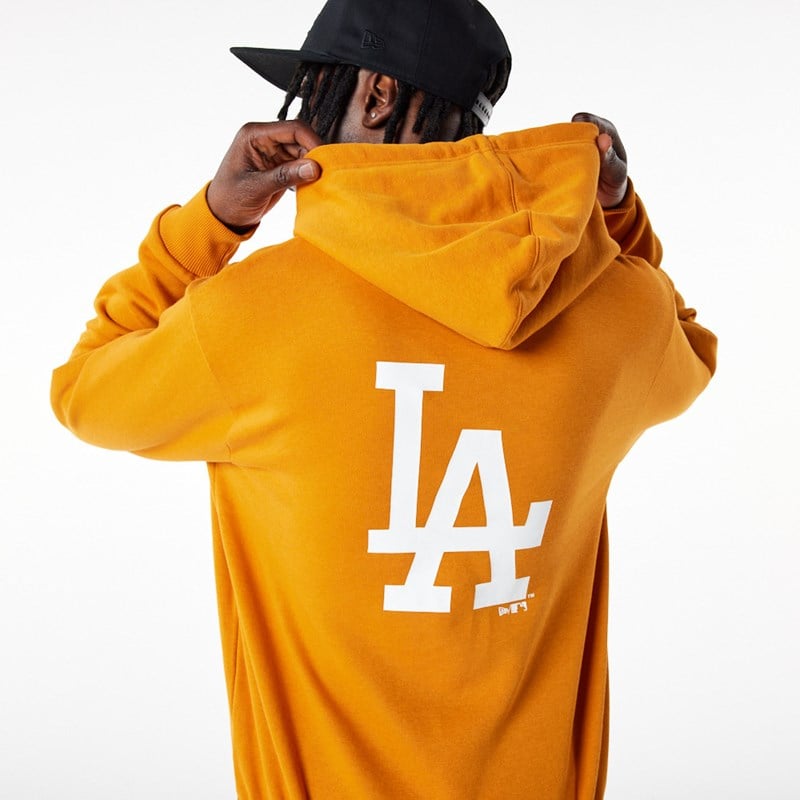 Sudadera Con Capucha New Era La Dodgers MLB League Essential Naranjas | BT6570243