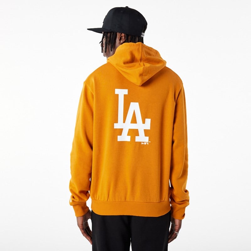 Sudadera Con Capucha New Era La Dodgers MLB League Essential Naranjas | BT6570243