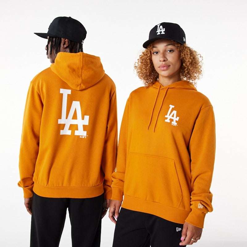 Sudadera Con Capucha New Era La Dodgers MLB League Essential Naranjas | BT6570243