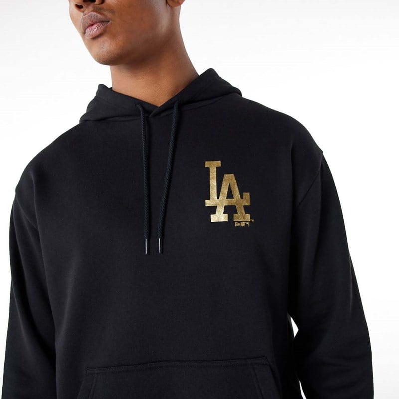 Sudadera Con Capucha New Era La Dodgers MLB Negros | DG6415872