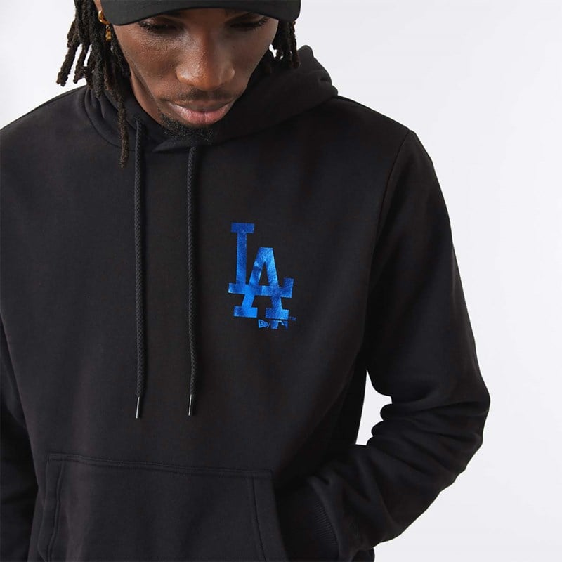 Sudadera Con Capucha New Era La Dodgers MLB Foil Negros | FK9347261