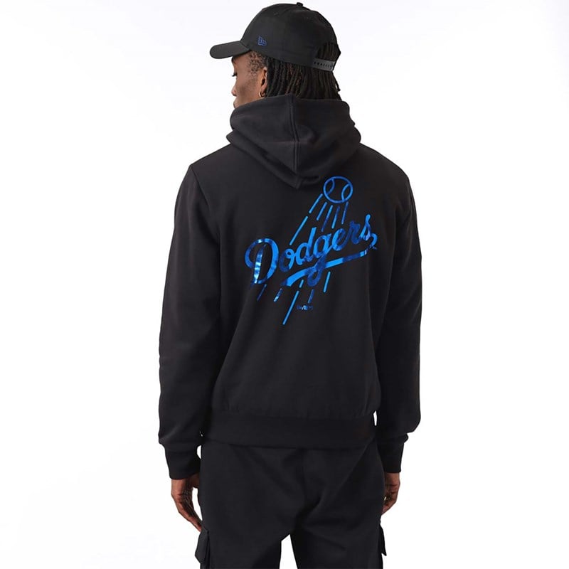 Sudadera Con Capucha New Era La Dodgers MLB Foil Negros | FK9347261