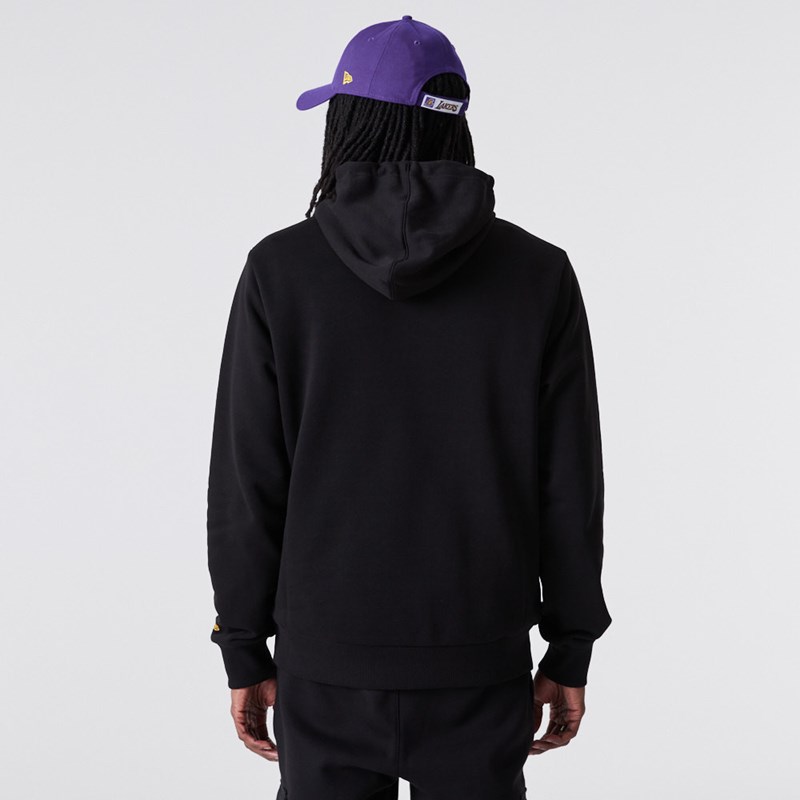 Sudadera Con Capucha New Era La Lakers NBA Outline Logo Negros | YS0735189