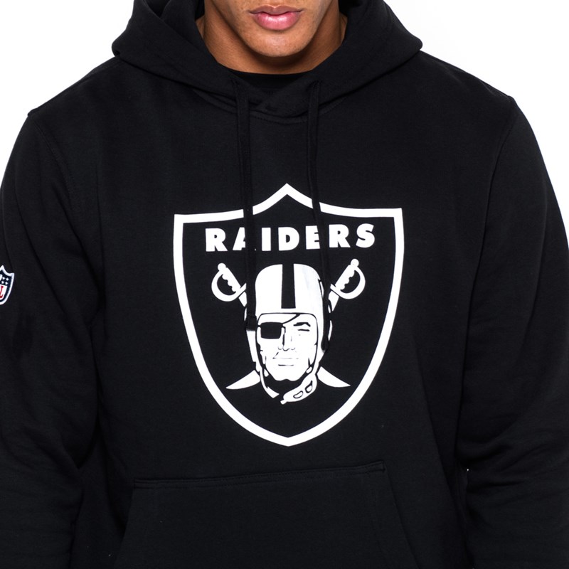 Sudadera Con Capucha New Era Las Vegas Raiders Pullover Team Logo Negros | AW2310849