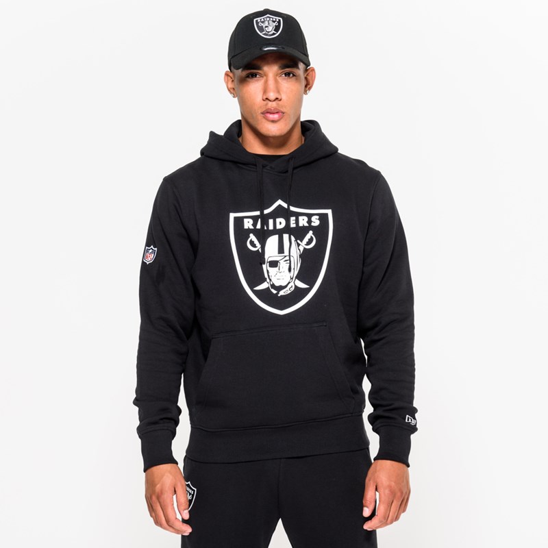 Sudadera Con Capucha New Era Las Vegas Raiders Pullover Team Logo Negros | AW2310849