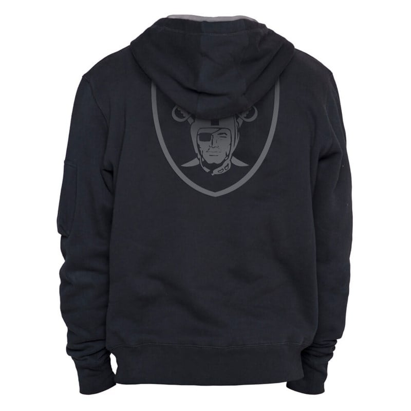 Sudadera Con Capucha New Era Las Vegas Raiders X Alpha Industreis Negros | SX3819745