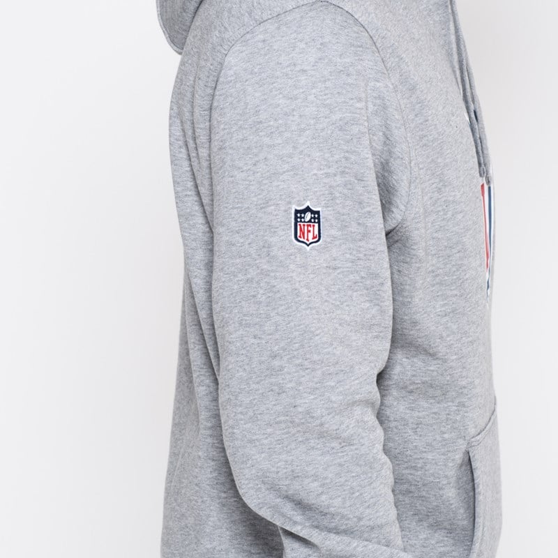 Sudadera Con Capucha New Era NFL Logo Grises | VB9320487