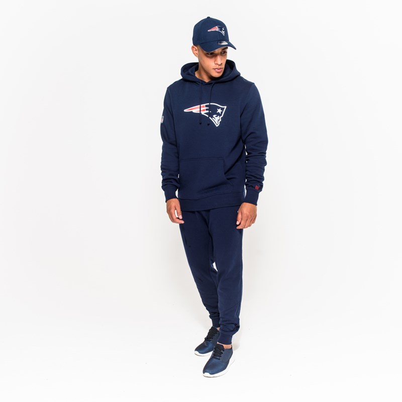 Sudadera Con Capucha New Era New England Patriots Team Logo Azules | OT2651304