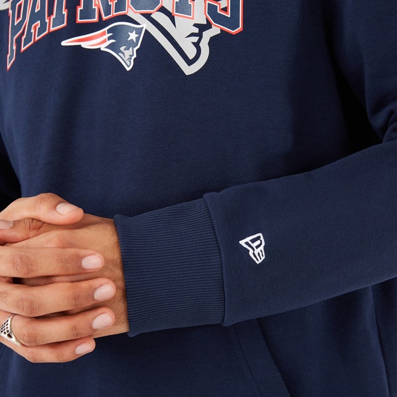 Sudadera Con Capucha New Era New England Patriots NFL Team Logo Azules | PF5481270