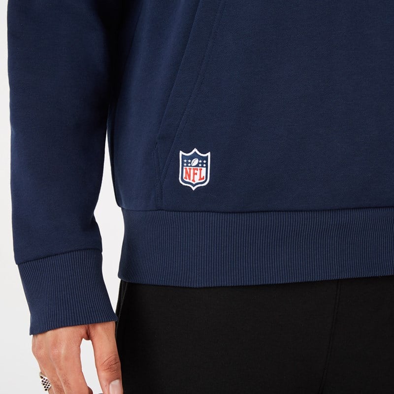 Sudadera Con Capucha New Era New England Patriots NFL Team Logo Azules | PF5481270