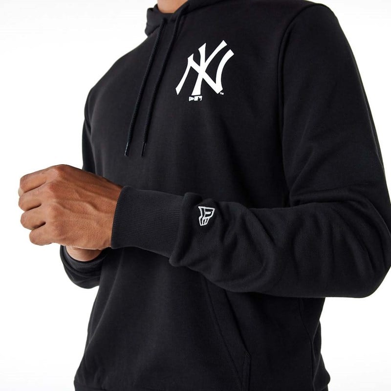 Sudadera Con Capucha New Era New York Yankees Essentials Negros | BN1503697