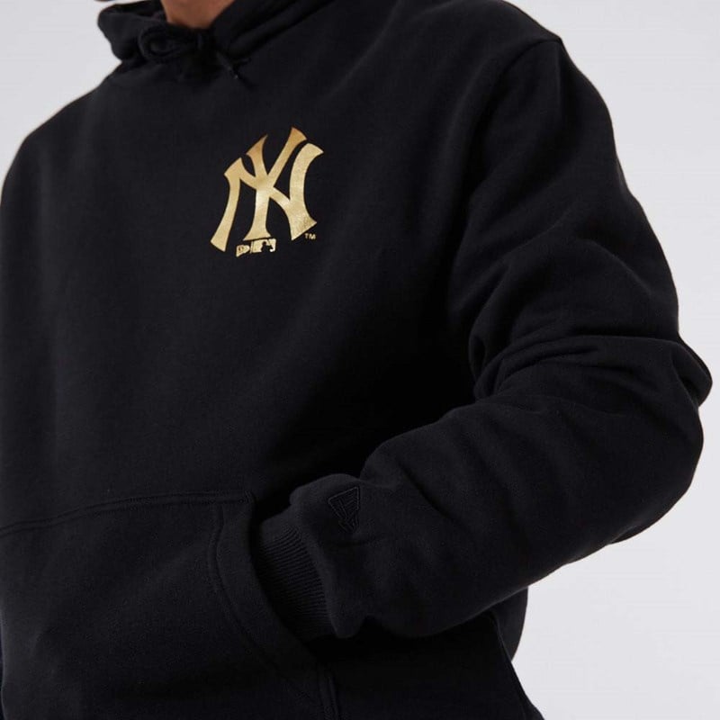 Sudadera Con Capucha New Era New York Yankees MLB Negros | GO6217439