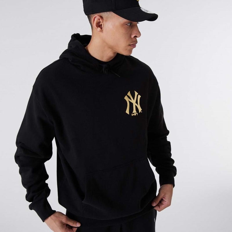 Sudadera Con Capucha New Era New York Yankees MLB Negros | GO6217439