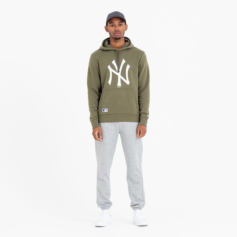 Sudadera Con Capucha New Era New York Yankees Team Logo Verdes | PT3201967