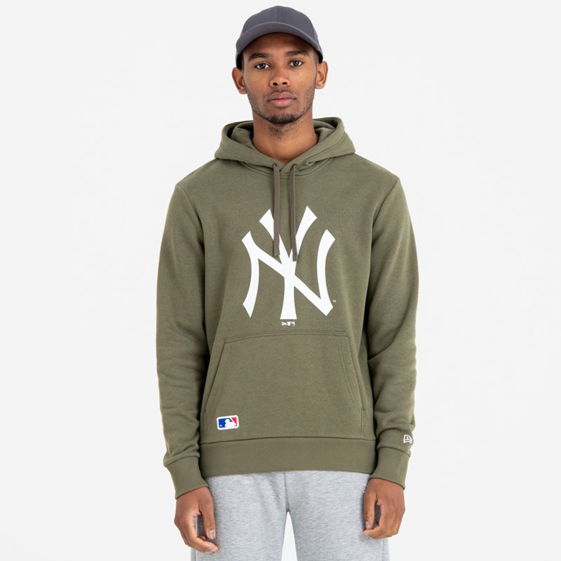 Sudadera Con Capucha New Era New York Yankees Team Logo Verdes | PT3201967