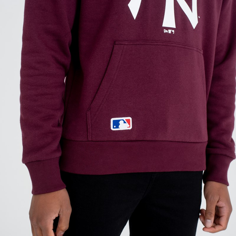 Sudadera Con Capucha New Era New York Yankees Team Logo Rojos | XT0261798