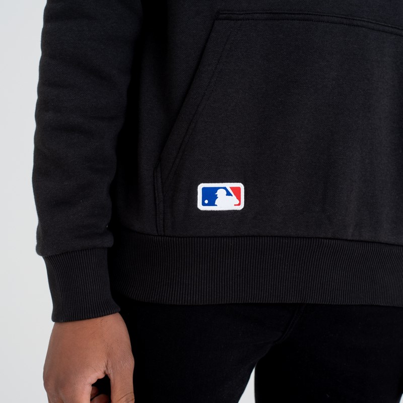 Sudadera Con Capucha New Era New York Yankees Team Logo Negros | XZ1683794