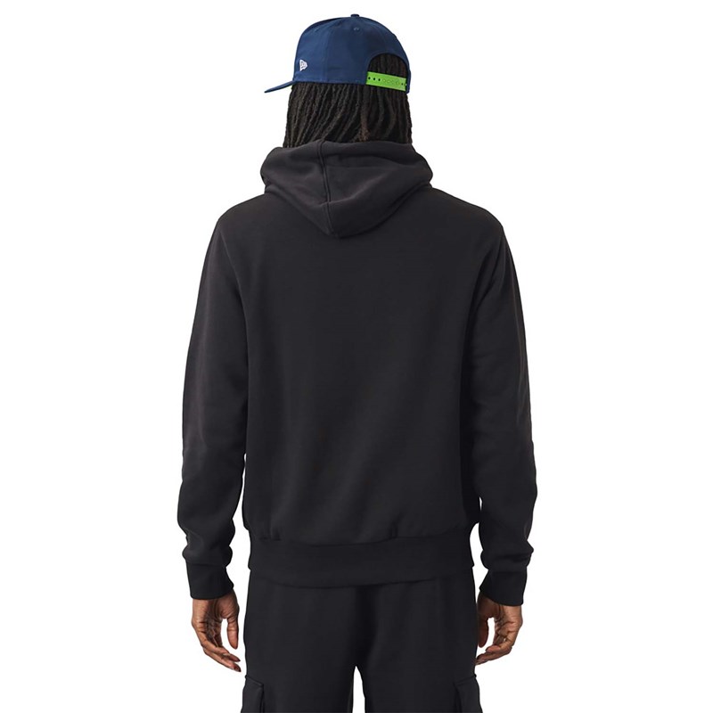 Sudadera Con Capucha New Era Seattle Seahawks NFL Script Negros | VL7493125