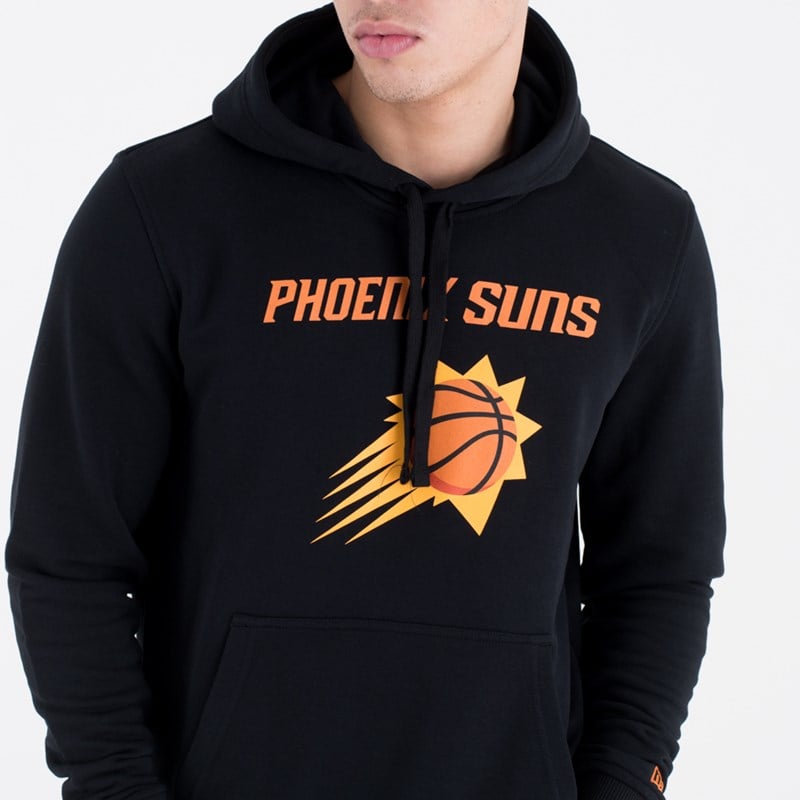 Sudadera Con Capucha New Era Suns Team Logo Negros | AV2537610