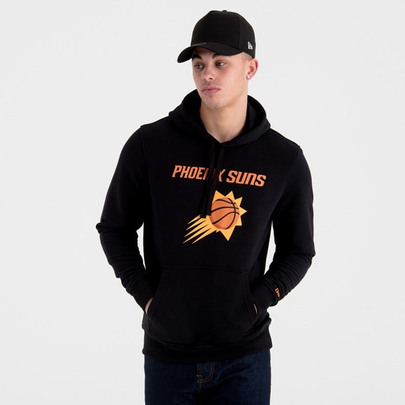 Sudadera Con Capucha New Era Suns Team Logo Negros | AV2537610