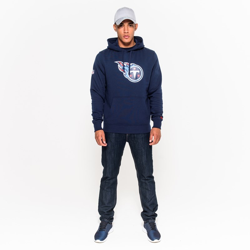 Sudadera Con Capucha New Era Tennessee Titans Team Logo Azules | YP6397804