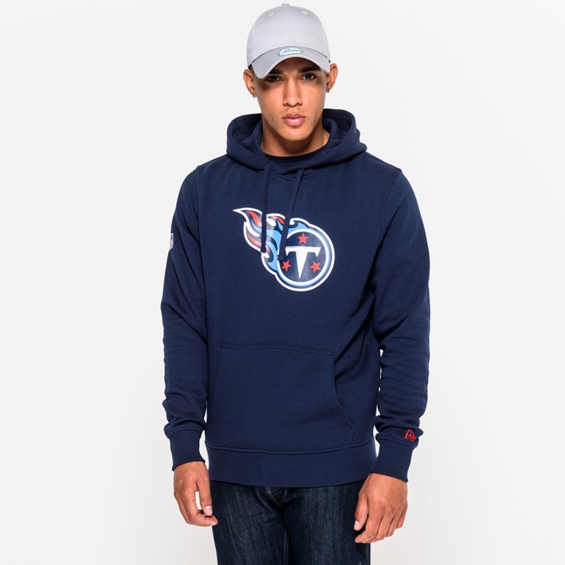 Sudadera Con Capucha New Era Tennessee Titans Team Logo Azules | YP6397804