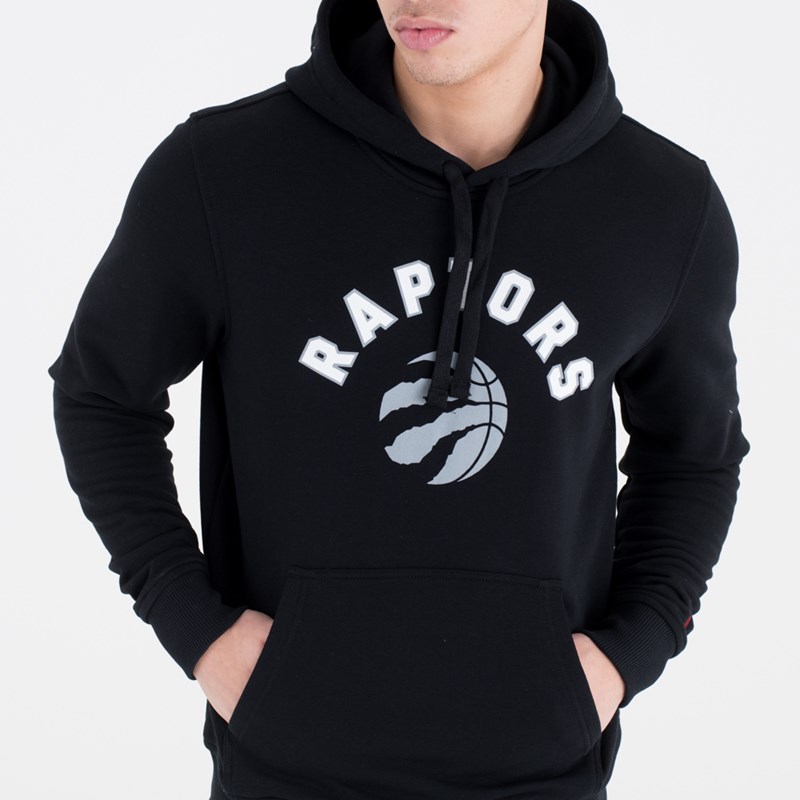 Sudadera Con Capucha New Era Toronto Raptors Team Logo Negros | GC7546391