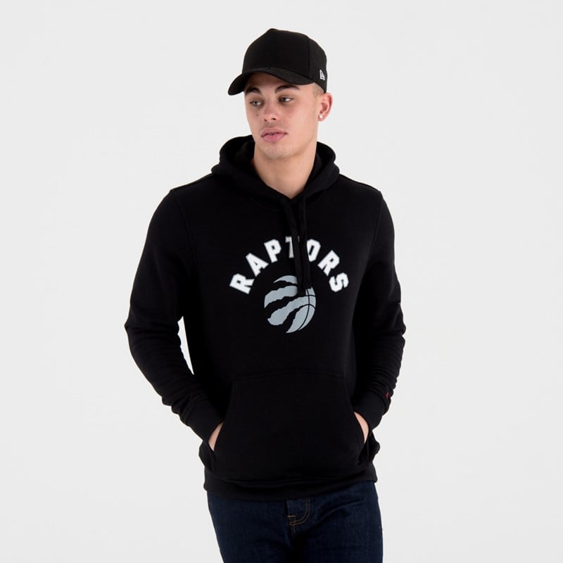 Sudadera Con Capucha New Era Toronto Raptors Team Logo Negros | GC7546391