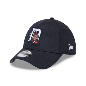 39thirty New Era Detroit Tigers MLB Clubhouse Stretch Fit Gorras Azules | JE8346270