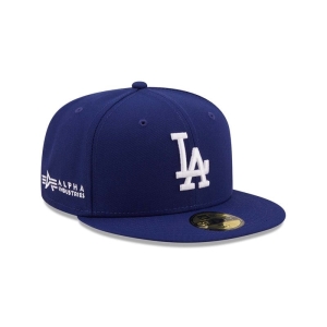 59fifty New Era Alpha Industries La Dodgers Fitted Gorras Azules | EJ7209143