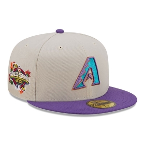 59fifty New Era Arizona Diamondbacks Fall Classic Fitted Gorras Blancos | KL9021854