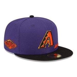 59fifty New Era Arizona Diamondbacks Just Don X MLB Fitted Gorras Morados | MZ0735419