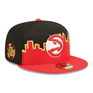 59fifty New Era Atlanta Hawks NBA Tip Off 2022 Fitted Gorras Negros | XM4165892