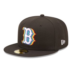 59fifty New Era Boston Sox MLB Prismatic Fitted Gorras Negros | ZC9137654