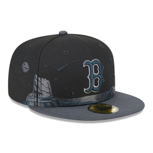 59fifty New Era Boston Sox Planetary Fitted Gorras Negros | NI8570439