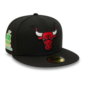 59fifty New Era Chicago Bulls Pop Fitted Gorras Negros | BH7153624