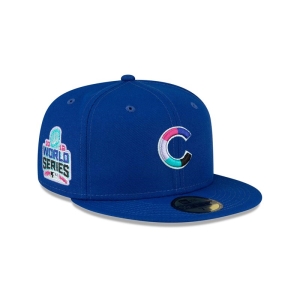 59fifty New Era Chicago Cubs Polarlights Fitted Gorras Azules | FZ8651497