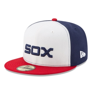 59fifty New Era Chicago Sox Ac Perf Alt Gorras Blancos | XU7029538