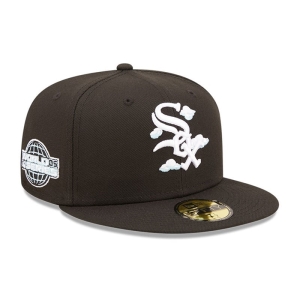 59fifty New Era Chicago Sox Comic Cloud Fitted Gorras Negros | OI0856349