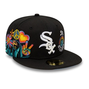 59fifty New Era Chicago Sox Groovy Fitted Gorras Negros | NA2031846