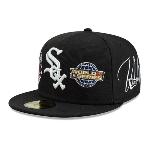 59fifty New Era Chicago Sox Historic Champs Fitted Gorras Negros | UB6139805