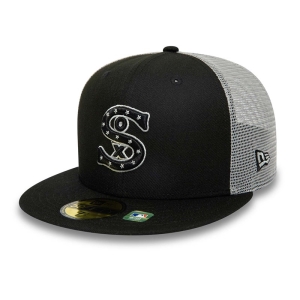 59fifty New Era Chicago Sox MLB Batting Practice Fitted Gorras Negros | ZT8193562