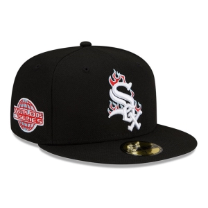 59fifty New Era Chicago Sox MLB Team Fire Gorras Negros | MO5632947