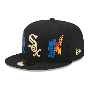 59fifty New Era Chicago Sox Southwestern Fitted Gorras Negros | GO0394218