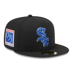 59fifty New Era Chicago Sox State Tartan Fitted Gorras Negros | YE2467930