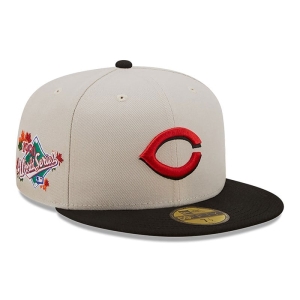 59fifty New Era Cincinnati Reds Fall Classic Fitted Gorras Blancos | JV5638421