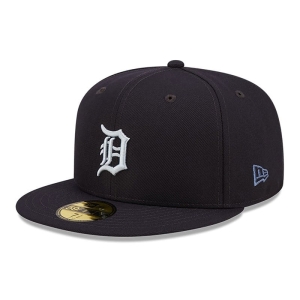 59fifty New Era Detriot Tigers Monocamo Fitted Gorras Azules | NV4182356