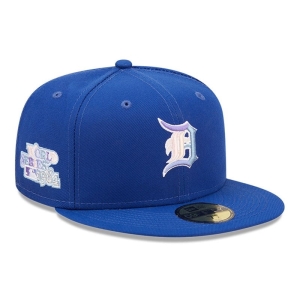 59fifty New Era Detroit Tigers MLB Nightbreak Team Fitted Gorras Azules | UP2354960