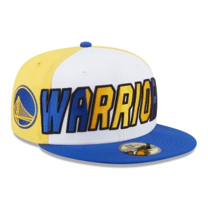 59fifty New Era Golden State Warriors NBA Back Half Fitted Gorras Azules | SC7304652